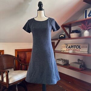 Chic Charcoal Mini Dress